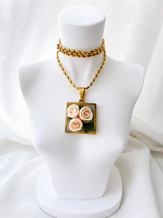 Wedding Bouquet Necklace